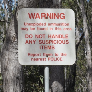 Warning sign