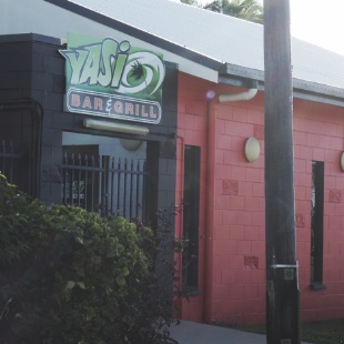 Yasi Bar and Grill sign