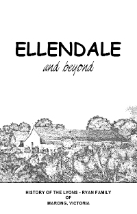 Ellendale and Beyond